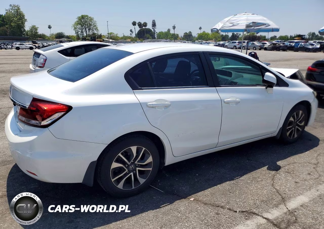 2013 Honda Civic Exl VIN:19XFB2F9XDE217039 - 3