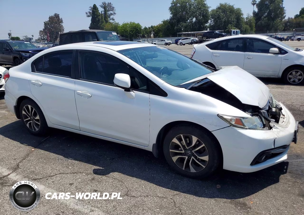 2013 Honda Civic Exl VIN:19XFB2F9XDE217039 - 4