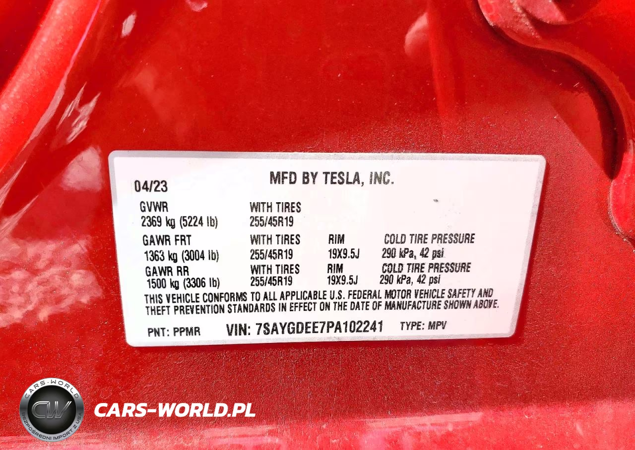 2023 Tesla Model Y VIN:7SAYGDEE7PA102241 - 13