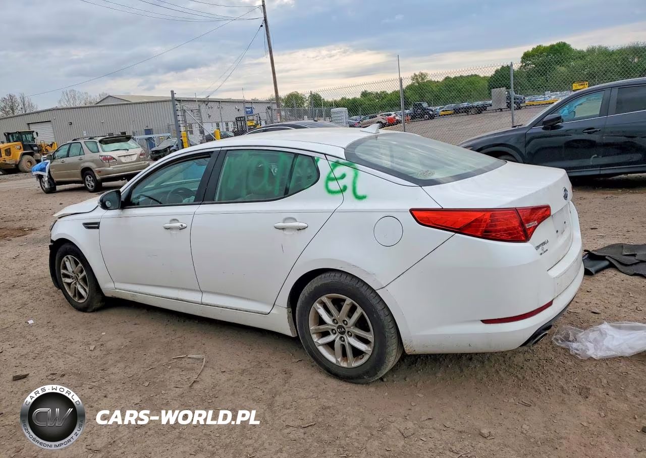 2011 Kia Optima Lx VIN:KNAGM4A77B5173443 - 2