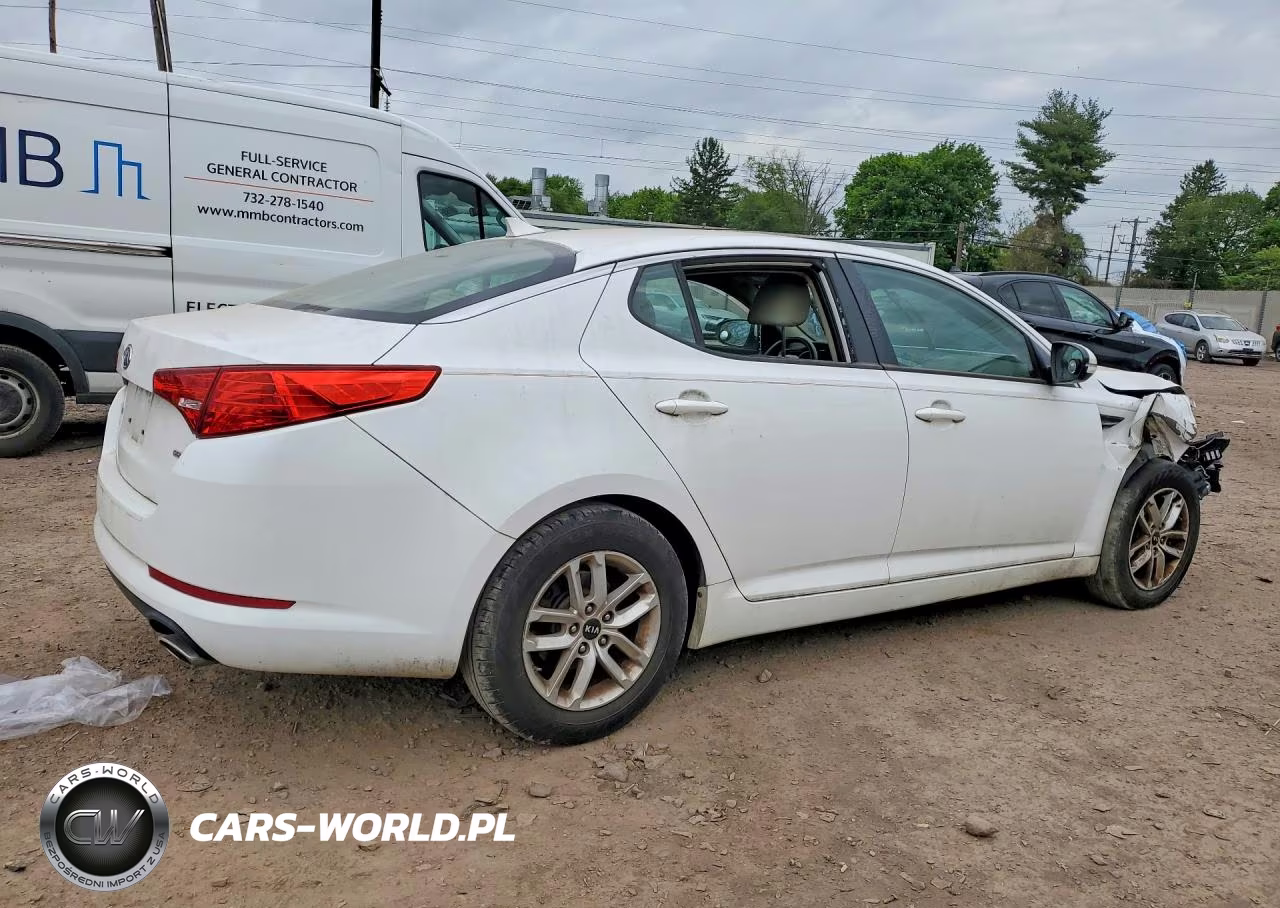 2011 Kia Optima Lx VIN:KNAGM4A77B5173443 - 3