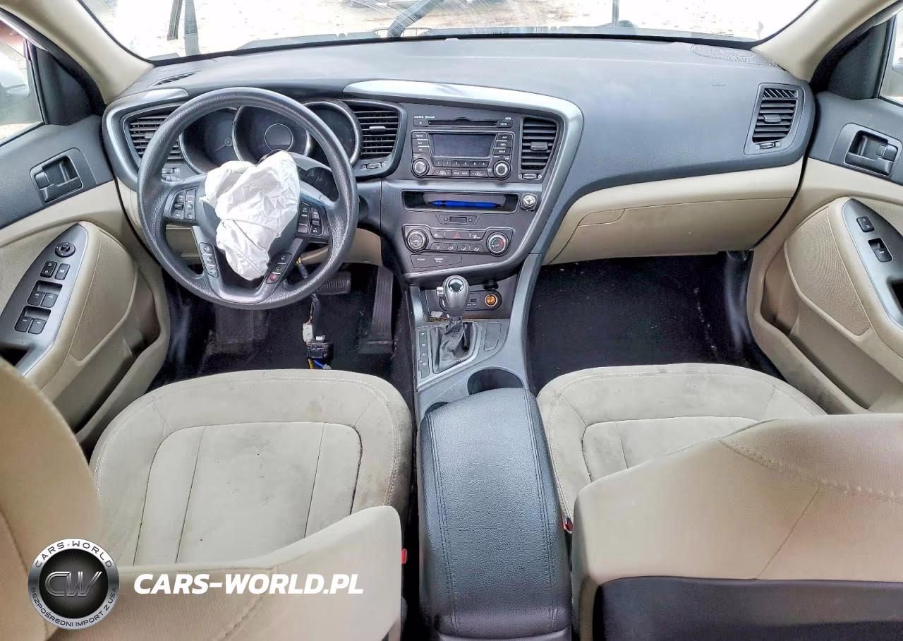 2011 Kia Optima Lx VIN:KNAGM4A77B5173443 - 8