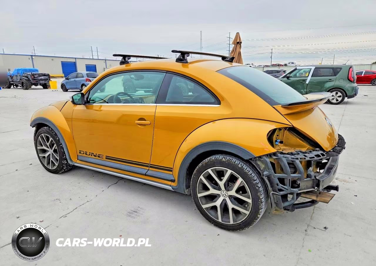 2016 Volkswagen Beetle Dune VIN:3VWS17AT8GM634295 - 2