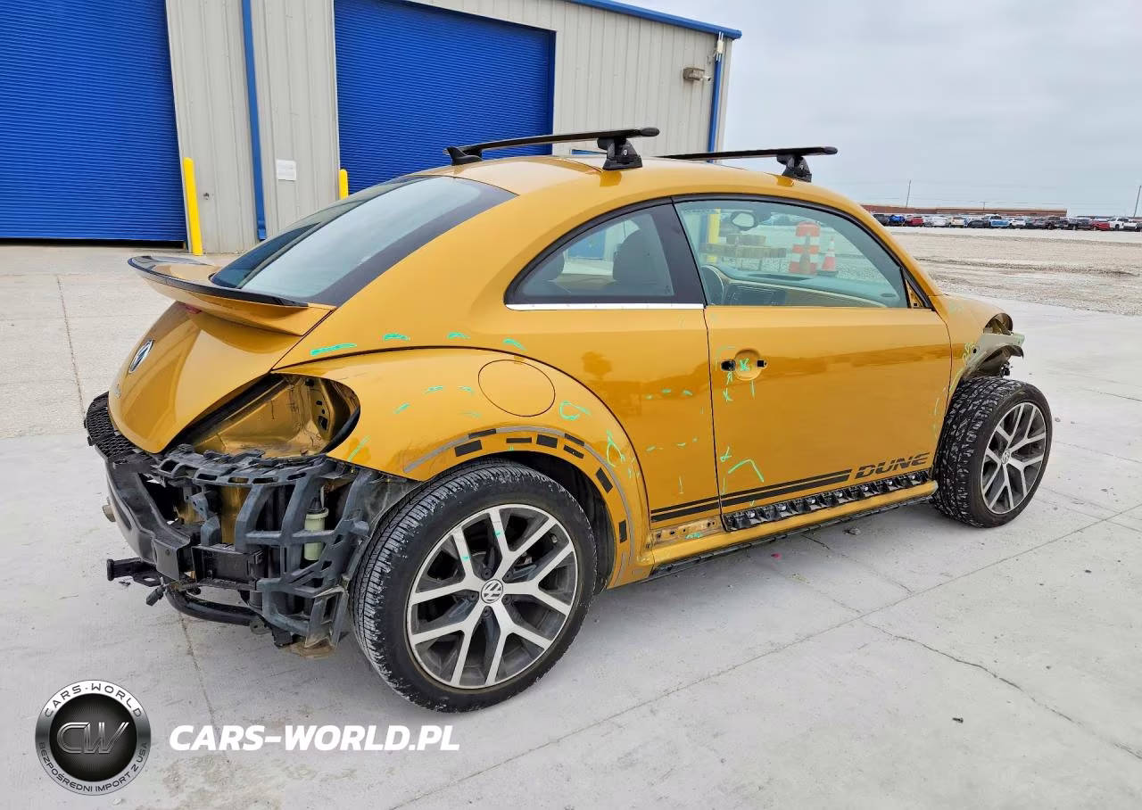 2016 Volkswagen Beetle Dune VIN:3VWS17AT8GM634295 - 3