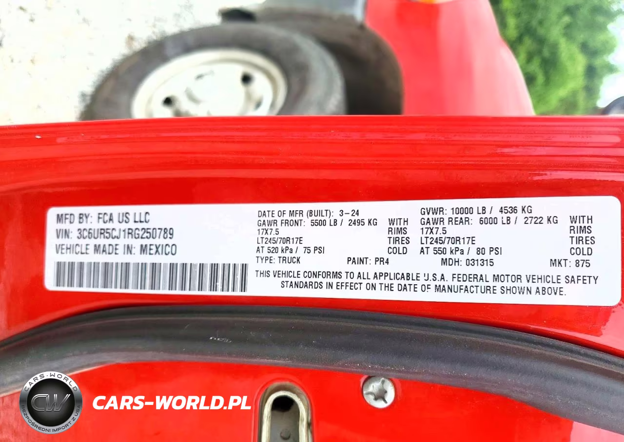 2024 Ram 2500 Tradesman VIN:3C6UR5CJ1RG250789 - 12