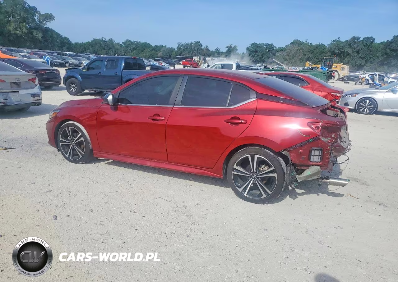 2022 Nissan Sentra Sr VIN:3N1AB8DV6NY301651 - 2