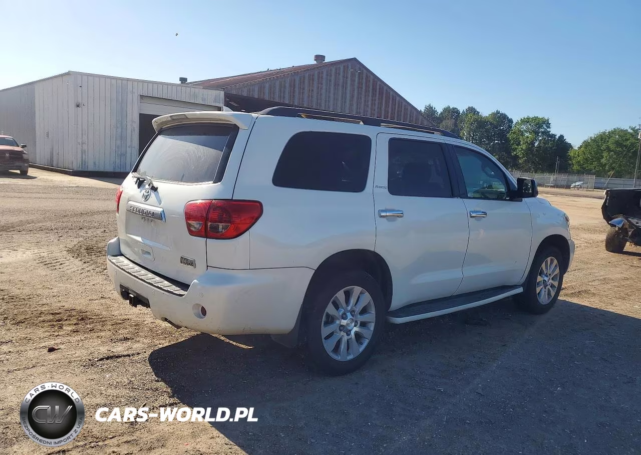 2012 Toyota Sequoia Platinum VIN:5TDYY5G15CS039983 - 3