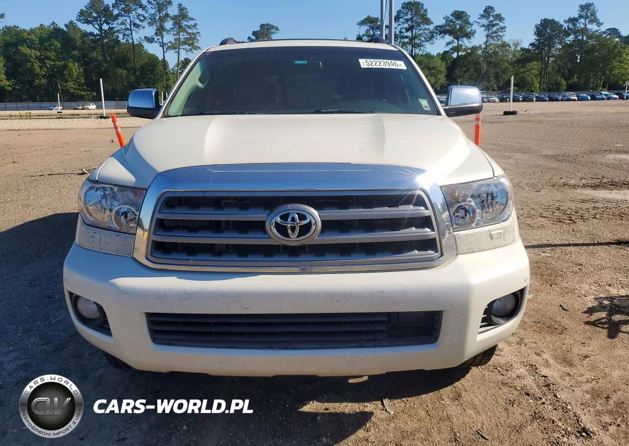 2012 Toyota Sequoia Platinum VIN:5TDYY5G15CS039983 - 5