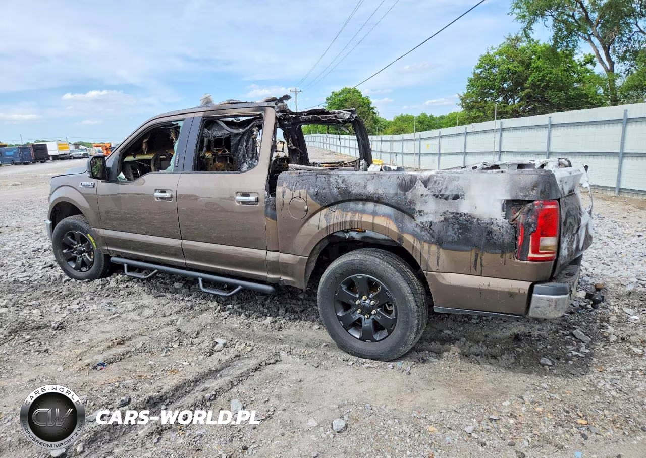2017 Ford F150 Supercrew VIN:1FTEW1EF9HKC33544 - 2