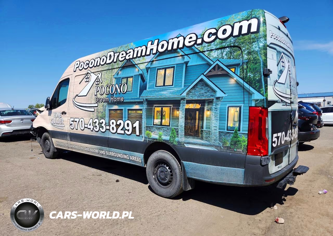 2024 Mercedes Benz Sprinter 2500 Delivery Van VIN:W1Y4NCHY1RT186086 - 2