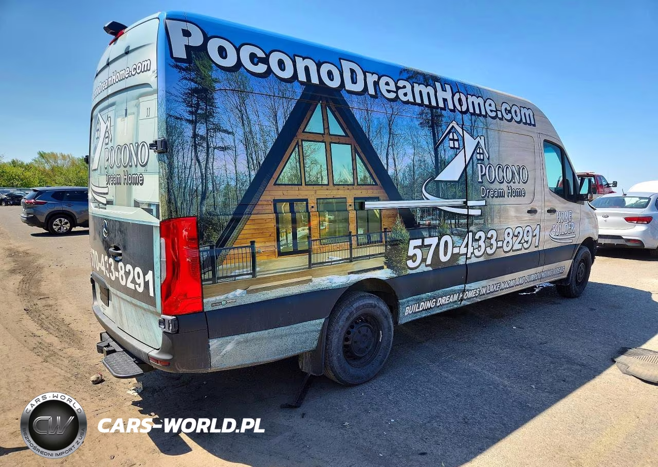 2024 Mercedes Benz Sprinter 2500 Delivery Van VIN:W1Y4NCHY1RT186086 - 3