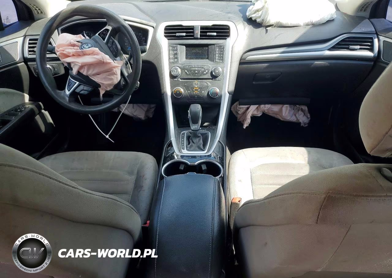 2014 Ford Fusion S VIN:3FA6P0G73ER385298 - 8