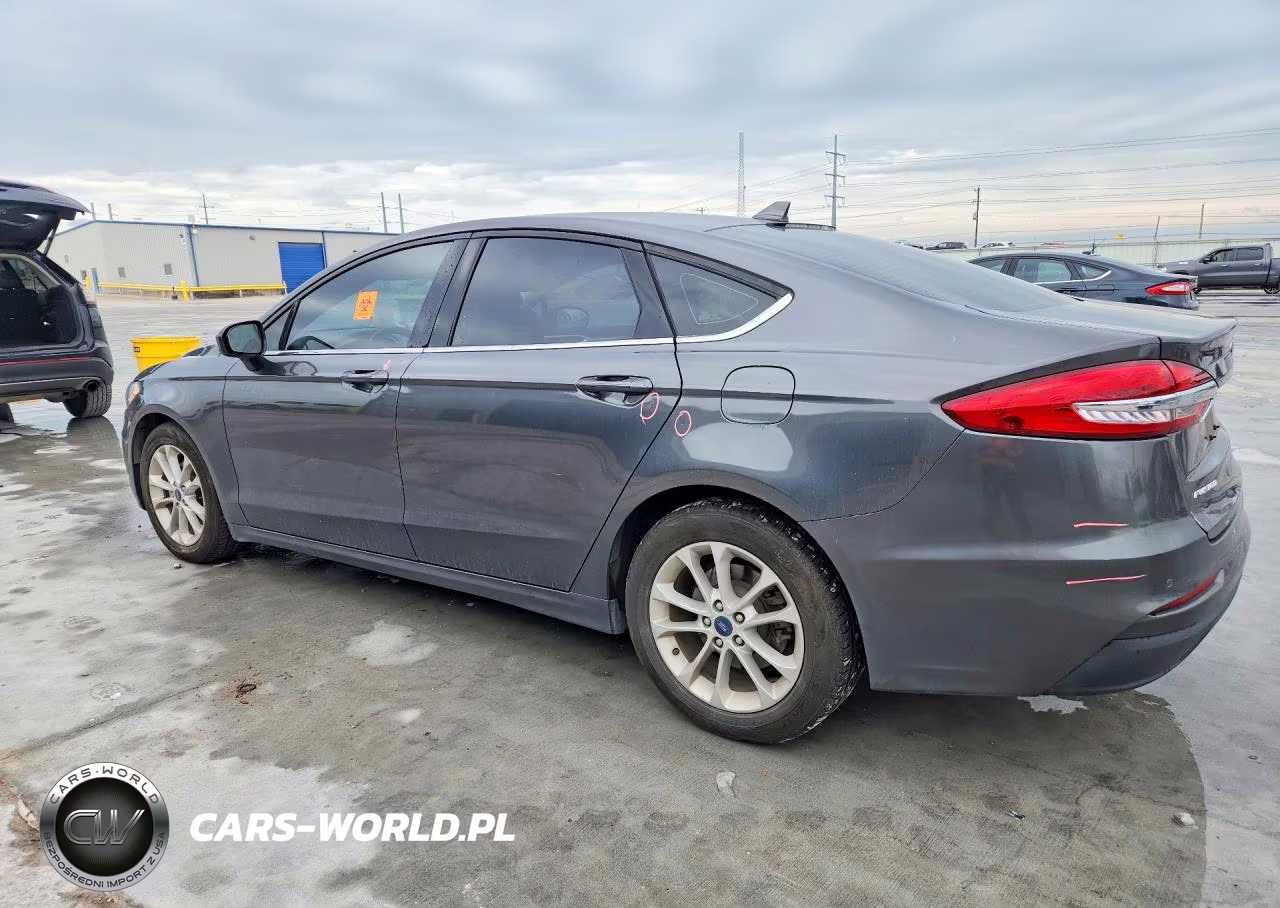 2019 Ford Fusion Se VIN:3FA6P0HD8KR276366 - 2