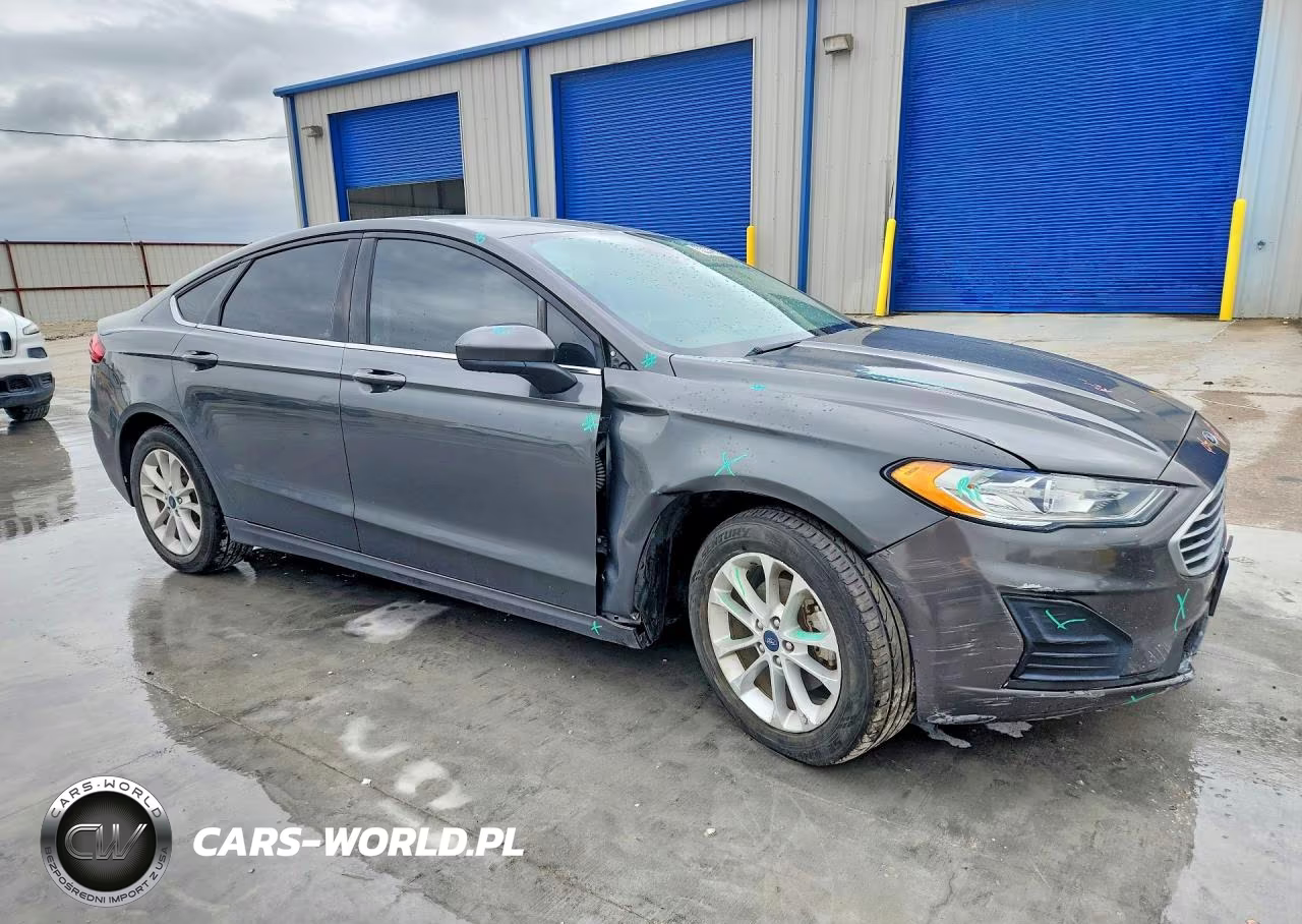 2019 Ford Fusion Se VIN:3FA6P0HD8KR276366 - 4