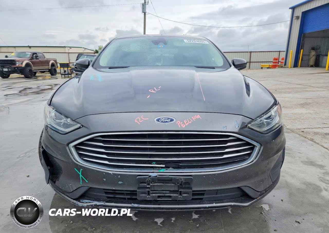 2019 Ford Fusion Se VIN:3FA6P0HD8KR276366 - 5
