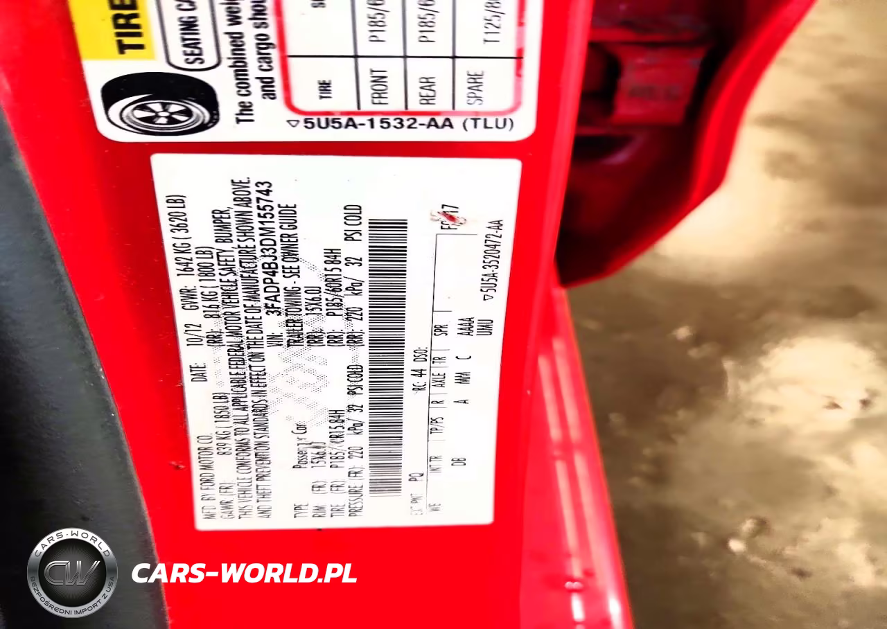 2013 Ford Fiesta Se VIN:3FADP4BJ3DM155743 - 12