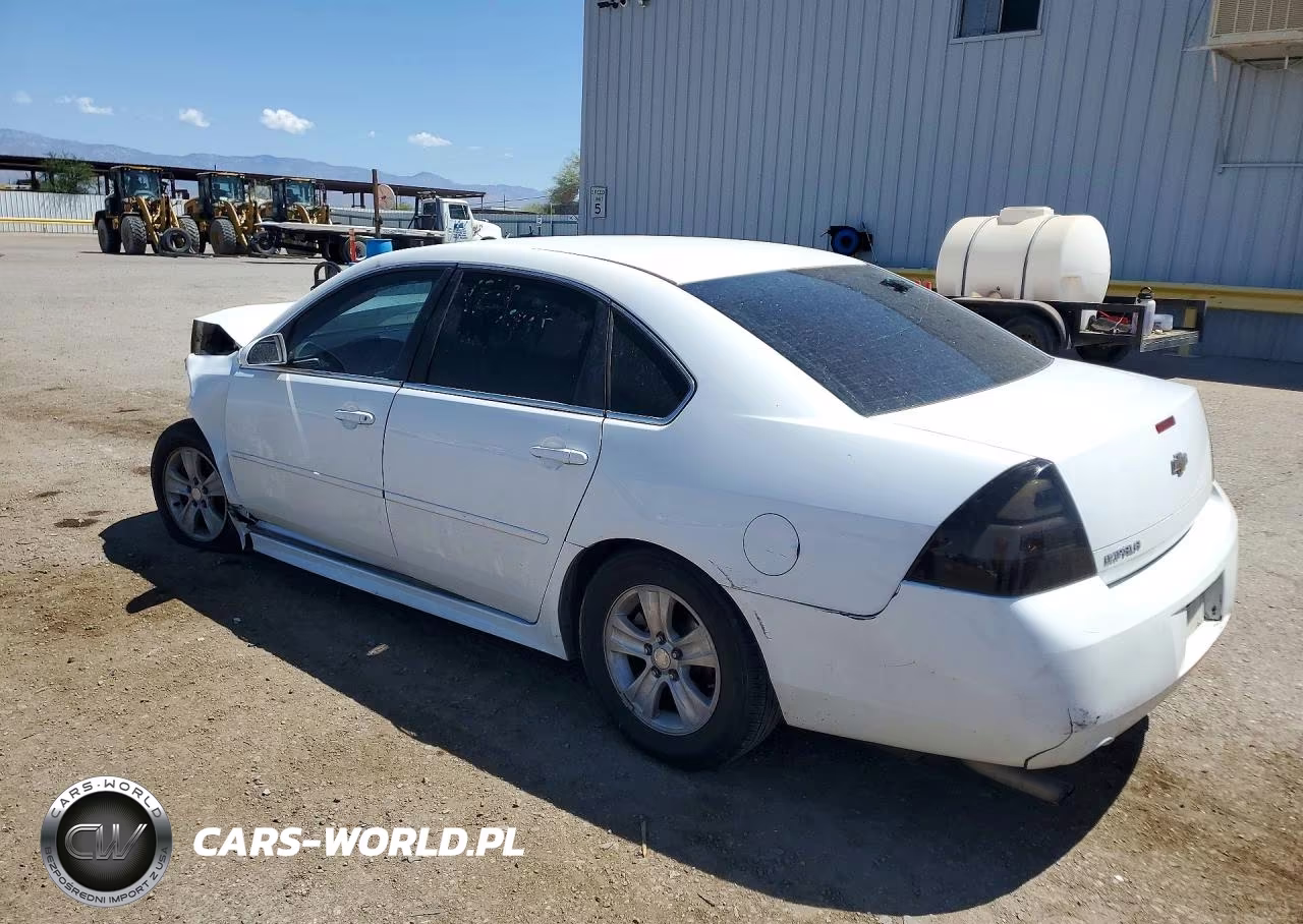 2012 Chevrolet Impala Ls VIN:2G1WF5E37C1152139 - 2