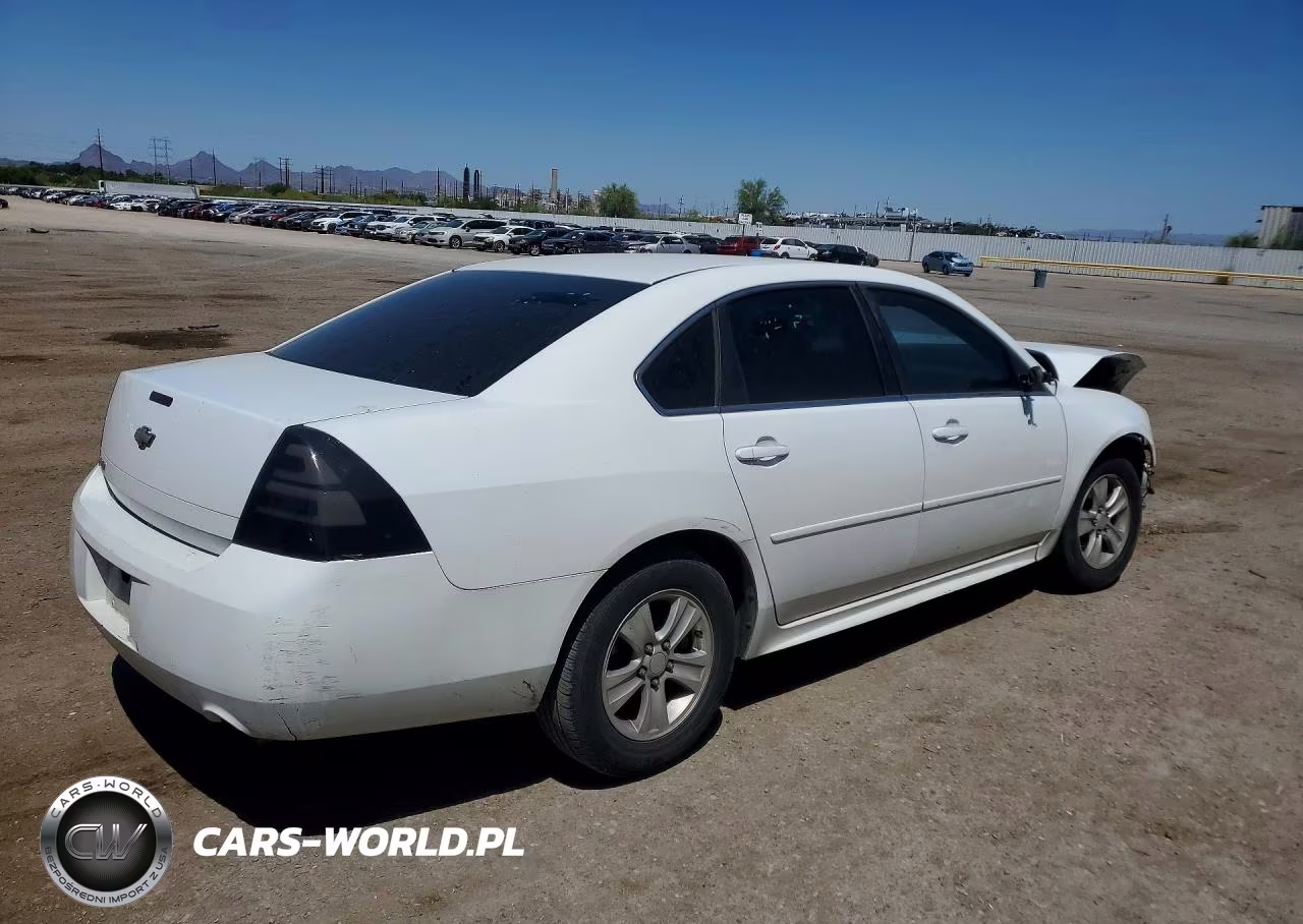 2012 Chevrolet Impala Ls VIN:2G1WF5E37C1152139 - 3