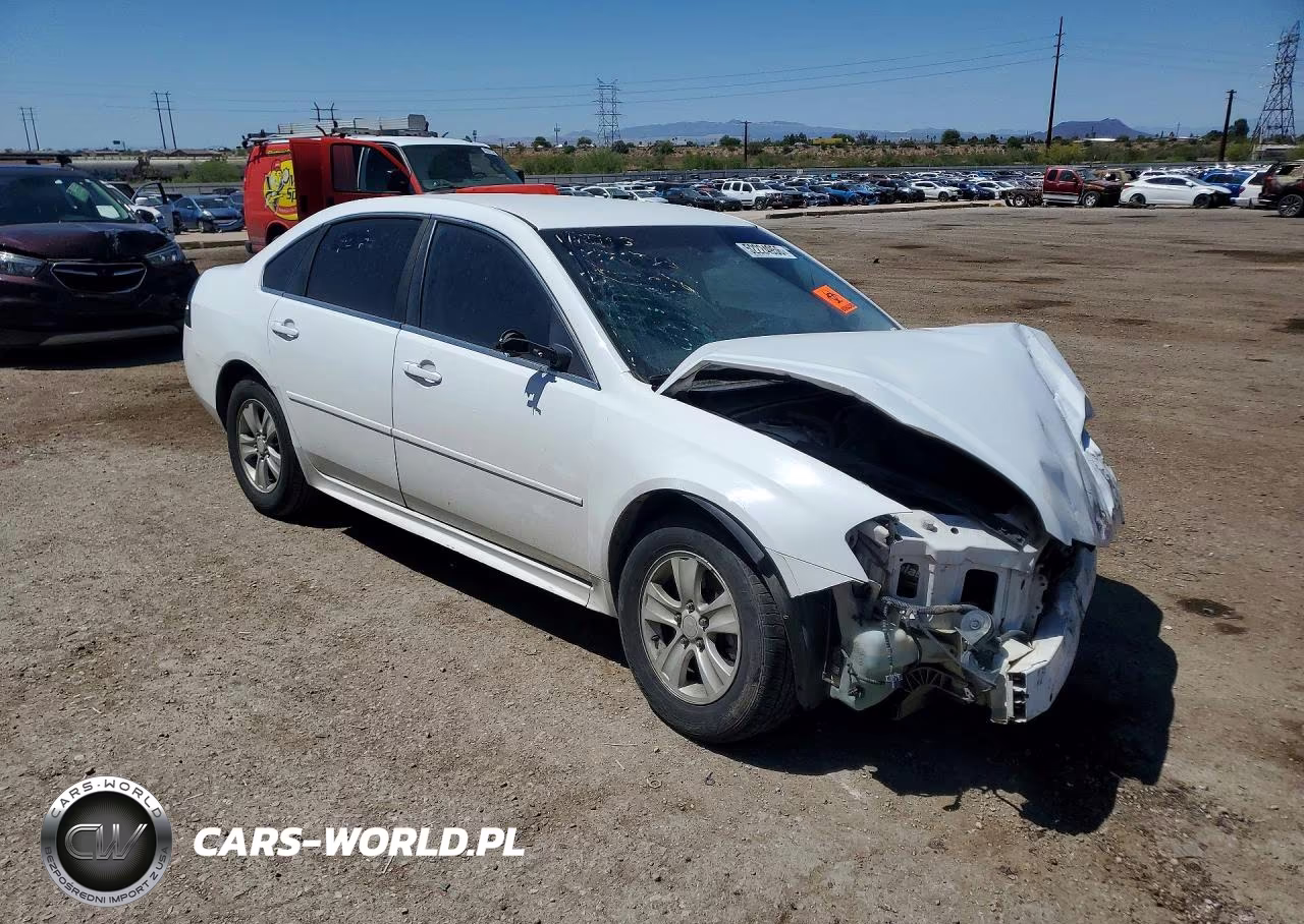 2012 Chevrolet Impala Ls VIN:2G1WF5E37C1152139 - 4
