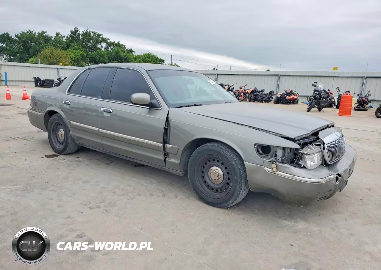1999 Mercury Grand Marquis Gs VIN:2MEFM74W0XX665495 - 4