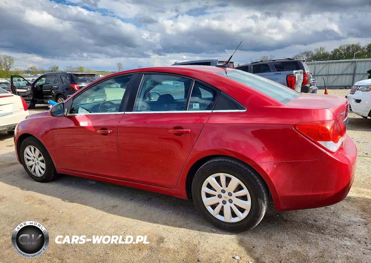 2011 Chevrolet Cruze Lt VIN:1G1PF5S92B7101873 - 2
