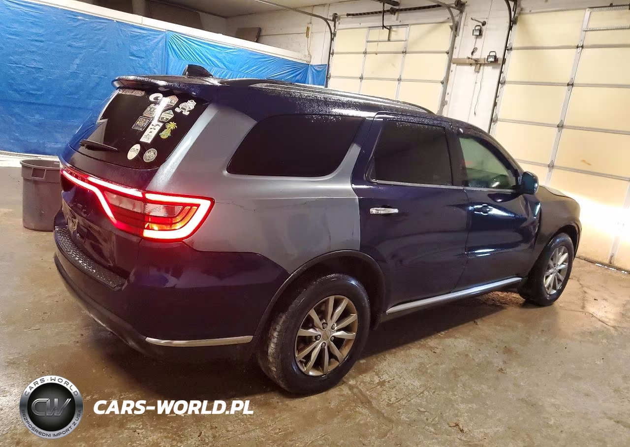 2017 Dodge Durango Sxt VIN:1C4RDHAG2HC709190 - 3