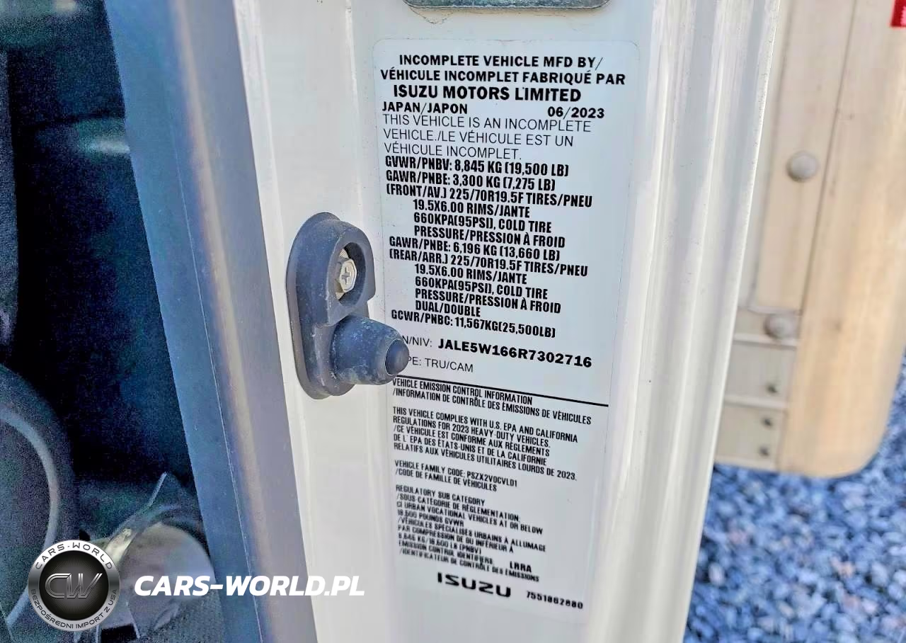 2024 Isuzu Nrr Box Truck VIN:JALE5W166R7302716 - 13