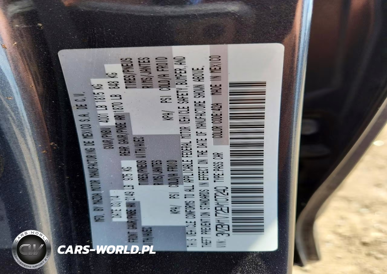 2014 Mazda 3 Touring VIN:3MZBM1V72EM107240 - 12