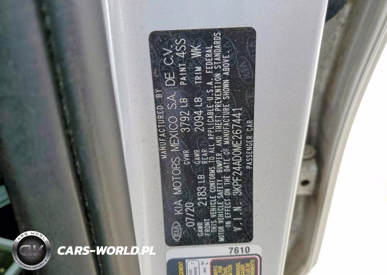 2021 Kia Forte Lxs VIN:3KPF24AD0ME267441 - 12