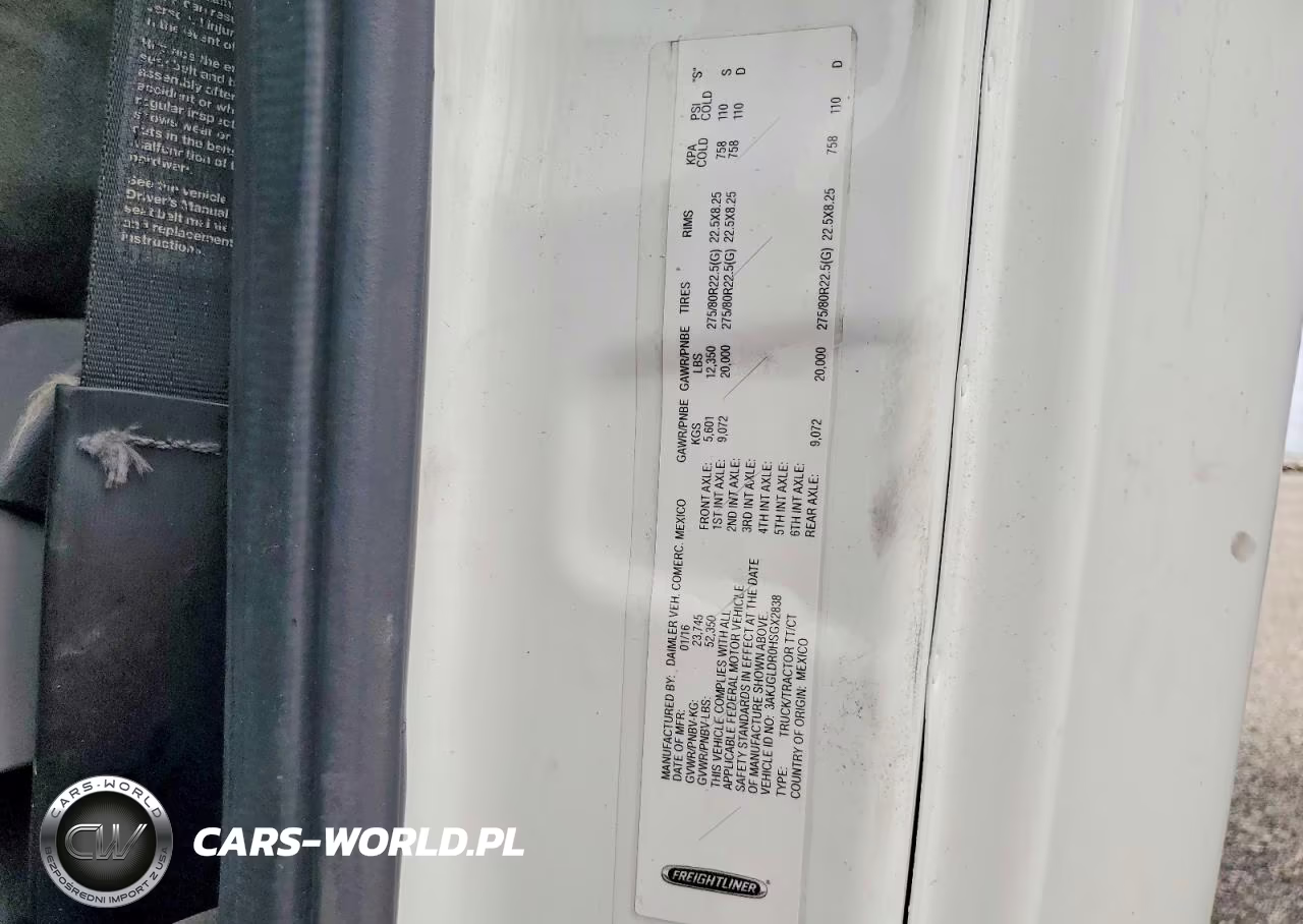 2017 Freightliner Cascadia 125 Semi Truck VIN:3AKJGLDR0HSGX2838 - 10