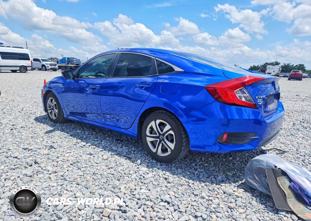 2017 Honda Civic Lx VIN:19XFC2F5XHE061603 - 2