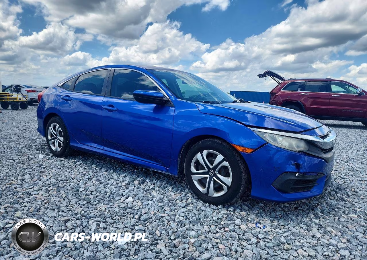 2017 Honda Civic Lx VIN:19XFC2F5XHE061603 - 4