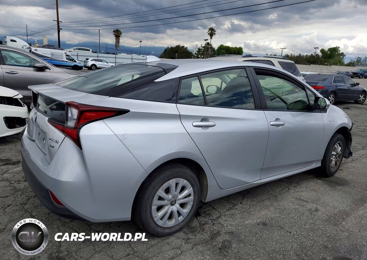 2022 Toyota Prius L Eco VIN:JTDKAMFU5N3160842 - 3