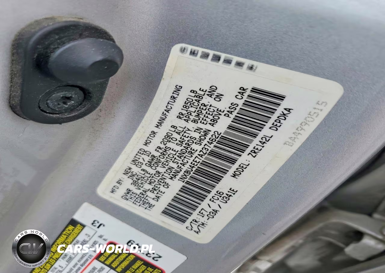 2010 Toyota Corolla Le VIN:1NXBU4EE7AZ374622 - 12