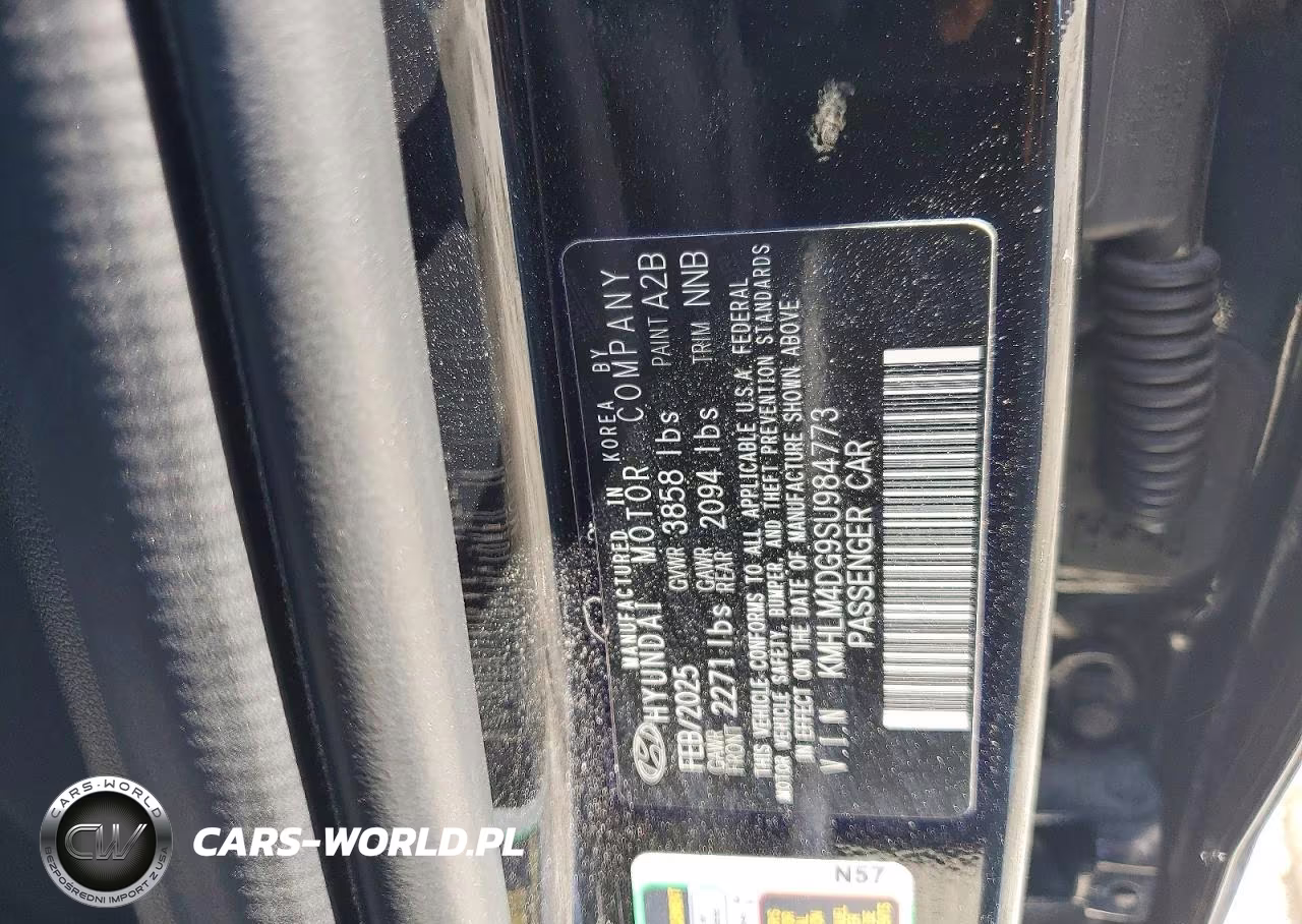 2025 Hyundai Elantra Sel Sport VIN:KMHLM4DG9SU984773 - 12