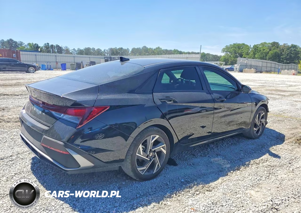 2025 Hyundai Elantra Sel Sport VIN:KMHLM4DG9SU984773 - 3