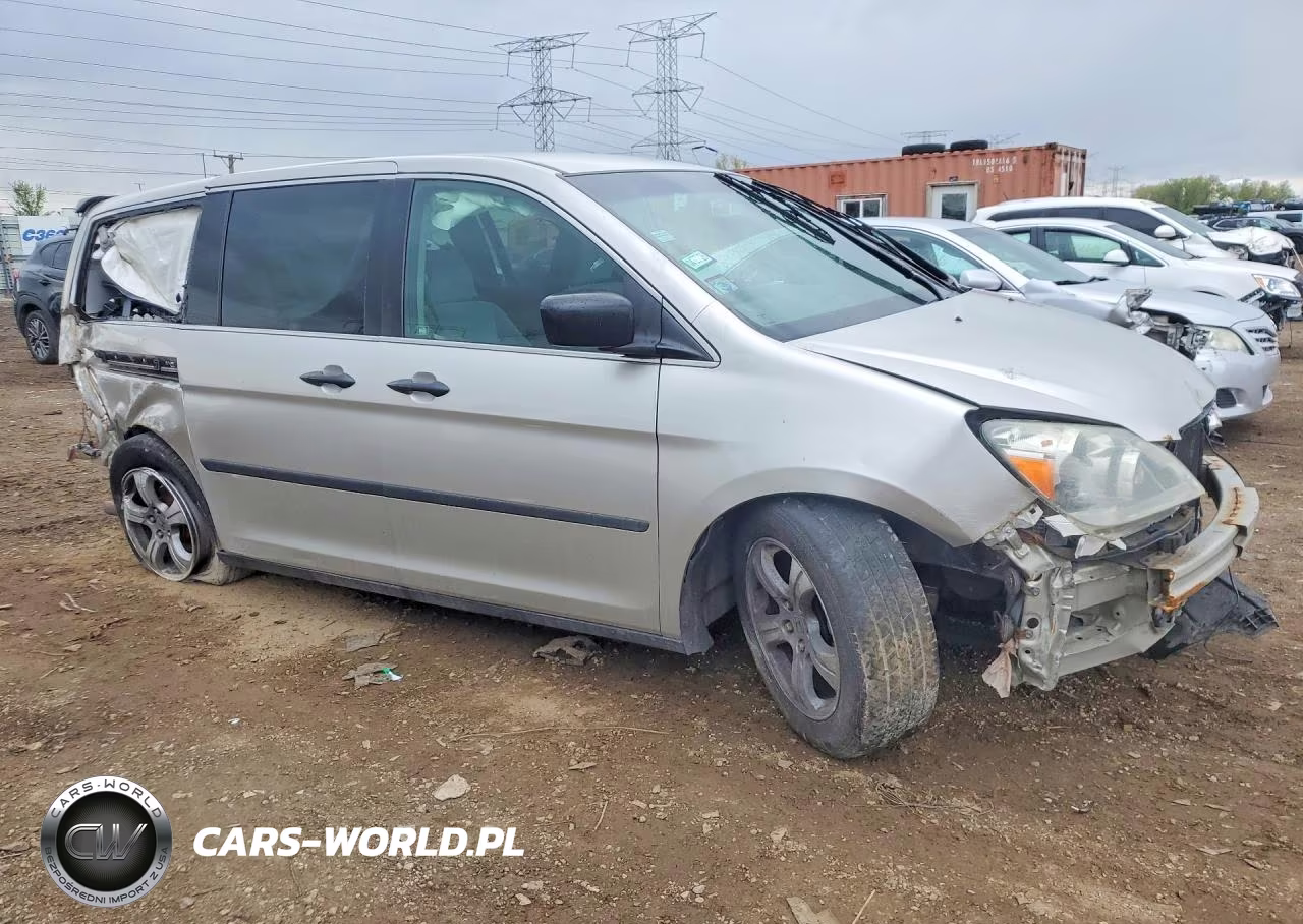 2007 Honda Odyssey Lx VIN:5FNRL38287B098812 - 4