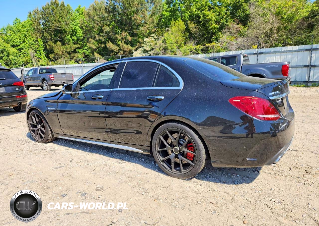 2018 Mercedes-Benz C 63 Amg-S VIN:55SWF8HB9JU246771 - 2