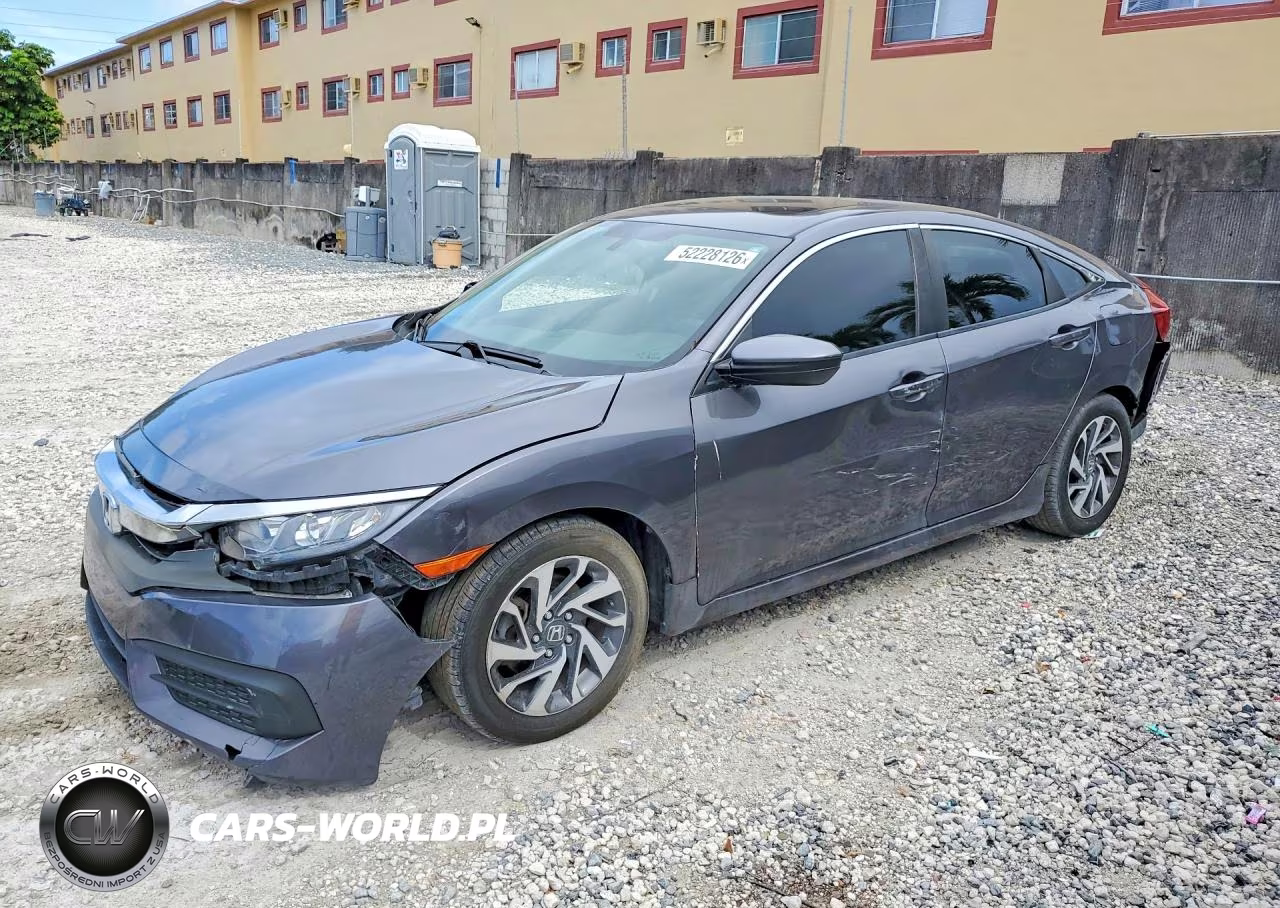 2016 Honda Civic Ex VIN:19XFC2F71GE048058 - 1