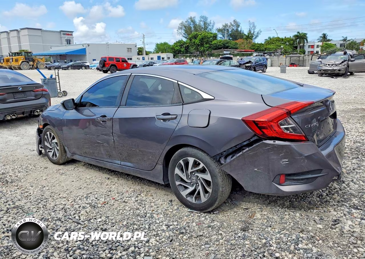 2016 Honda Civic Ex VIN:19XFC2F71GE048058 - 2