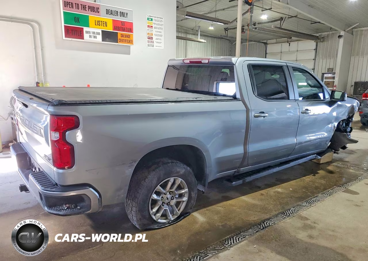 2023 Chevrolet Silverado K1500 Rst VIN:3GCUDEED1PG131281 - 3
