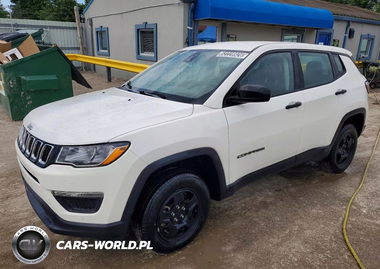 2019 Jeep Compass Sport VIN:3C4NJDAB9KT849091 - 1