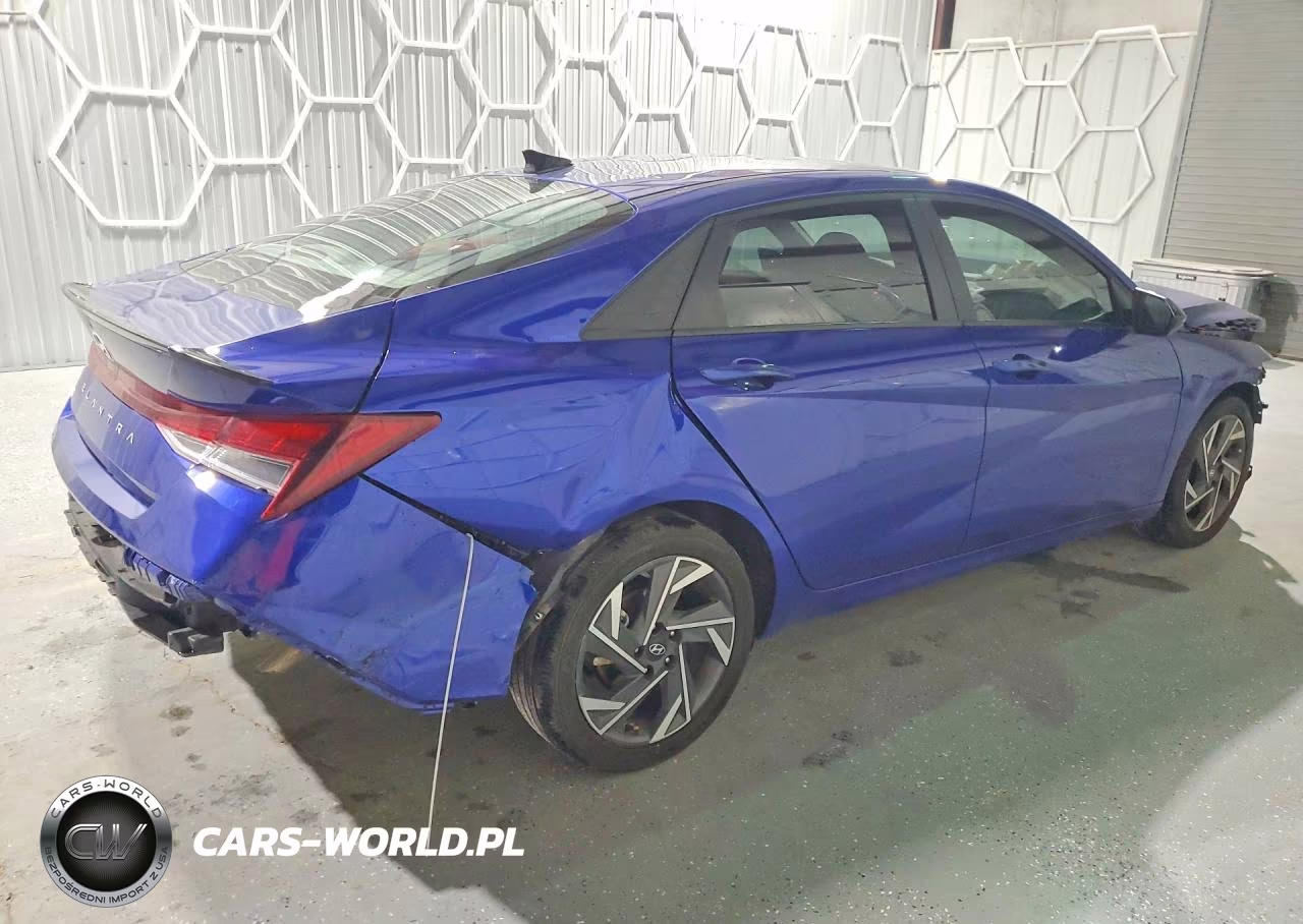 2025 Hyundai Elantra Sel Sport VIN:KMHLM4DG6SU016551 - 3
