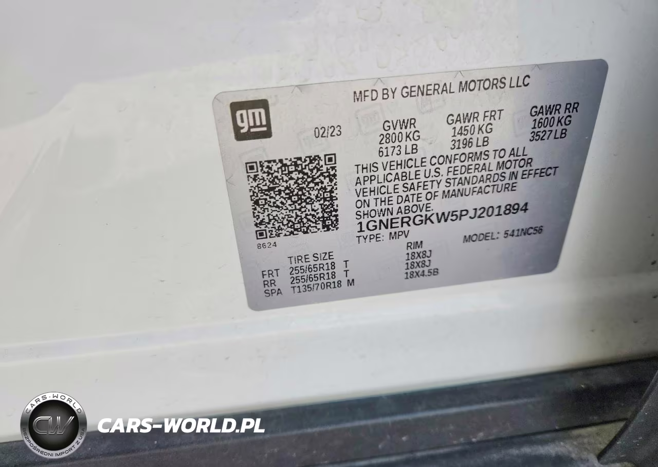 2023 Chevrolet Traverse Lt VIN:1GNERGKW5PJ201894 - 13