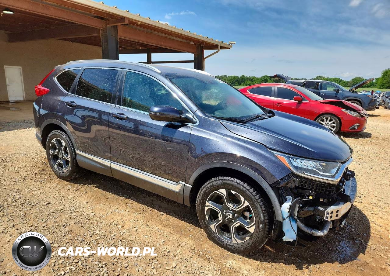 2018 Honda Cr-V Touring VIN:7FARW2H98JE083639 - 4