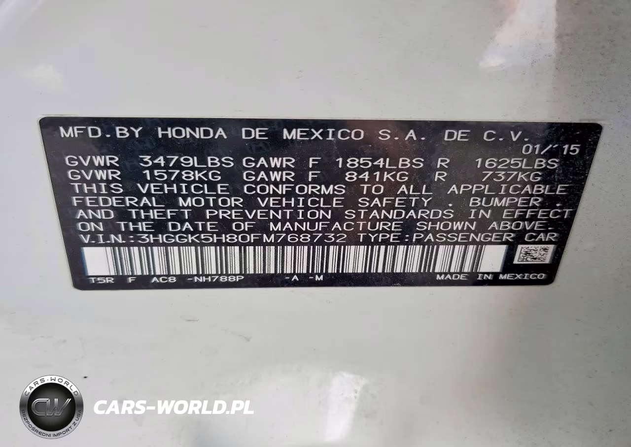 2015 Honda Fit Ex VIN:3HGGK5H80FM768732 - 12