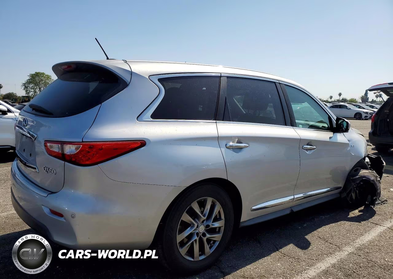 2014 Infiniti Qx60 Base VIN:5N1AL0MN9EC506977 - 3