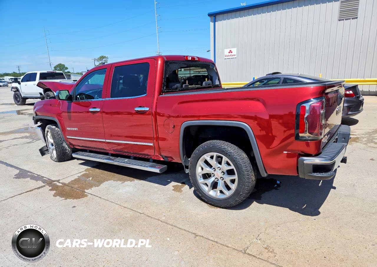 2018 GMC Sierra C1500 Slt VIN:3GTP1NEC4JG555106 - 2