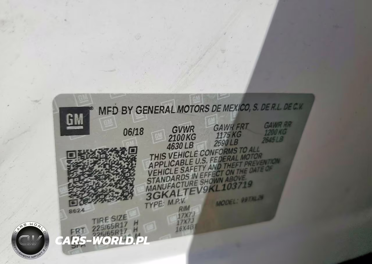 2019 GMC Terrain Sle VIN:3GKALTEV9KL103719 - 13