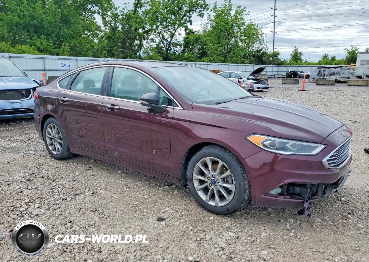 2017 Ford Fusion Se VIN:3FA6P0HDXHR398591 - 4